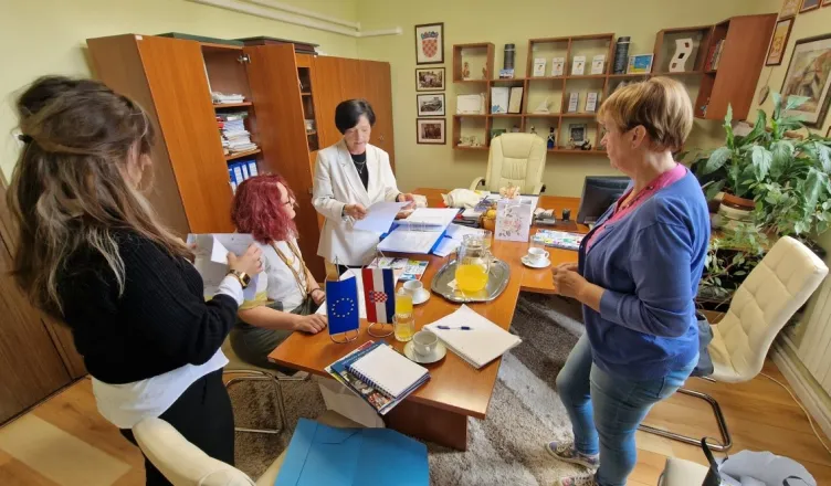 Koordinacijski sastanak projekta u Učeničkom domu Kutina